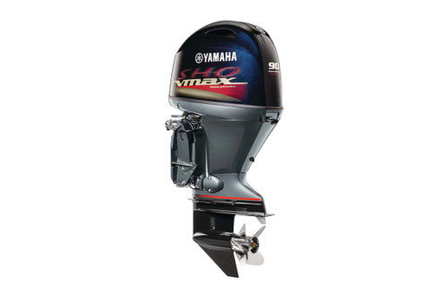 Yamaha 90hp V Max SHO Outboard Motor - High Performance, 20-inch Shaft
