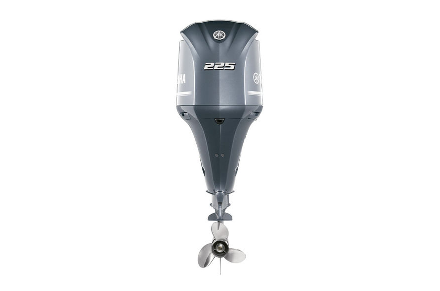 Yamaha F225XB V6 225HP Outboard Engine: Remote Mechanical, 25-inch Shaft