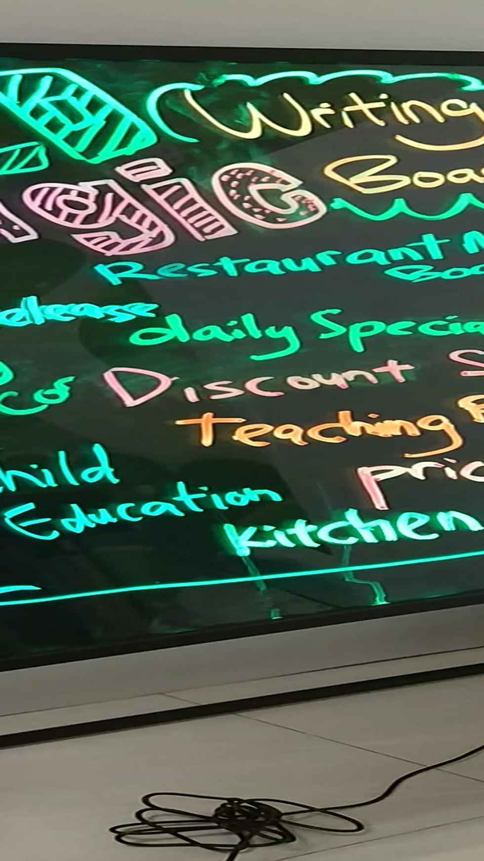 Imej kecil: LED Magic Writing Board