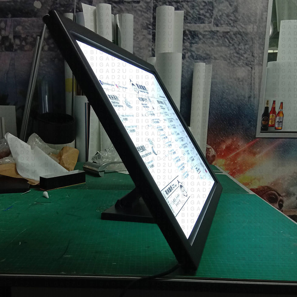 Imej kecil: Table Top Poster Holder