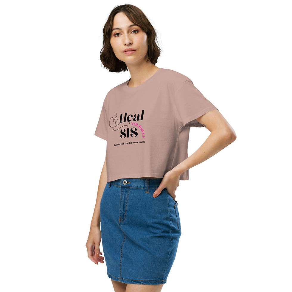 Thumbnail: Heal Yoursef Crop Top (Colors)