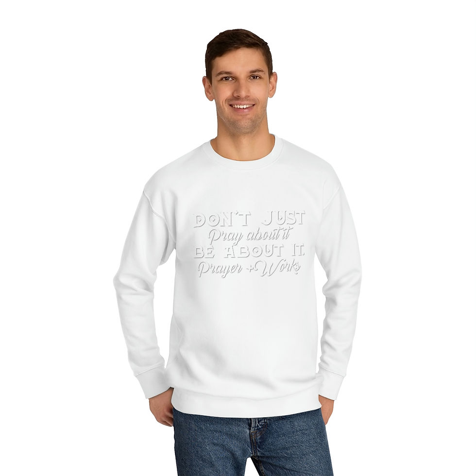 Thumbnail: Prayer + Works  Sweat Shirt (Unisex) 