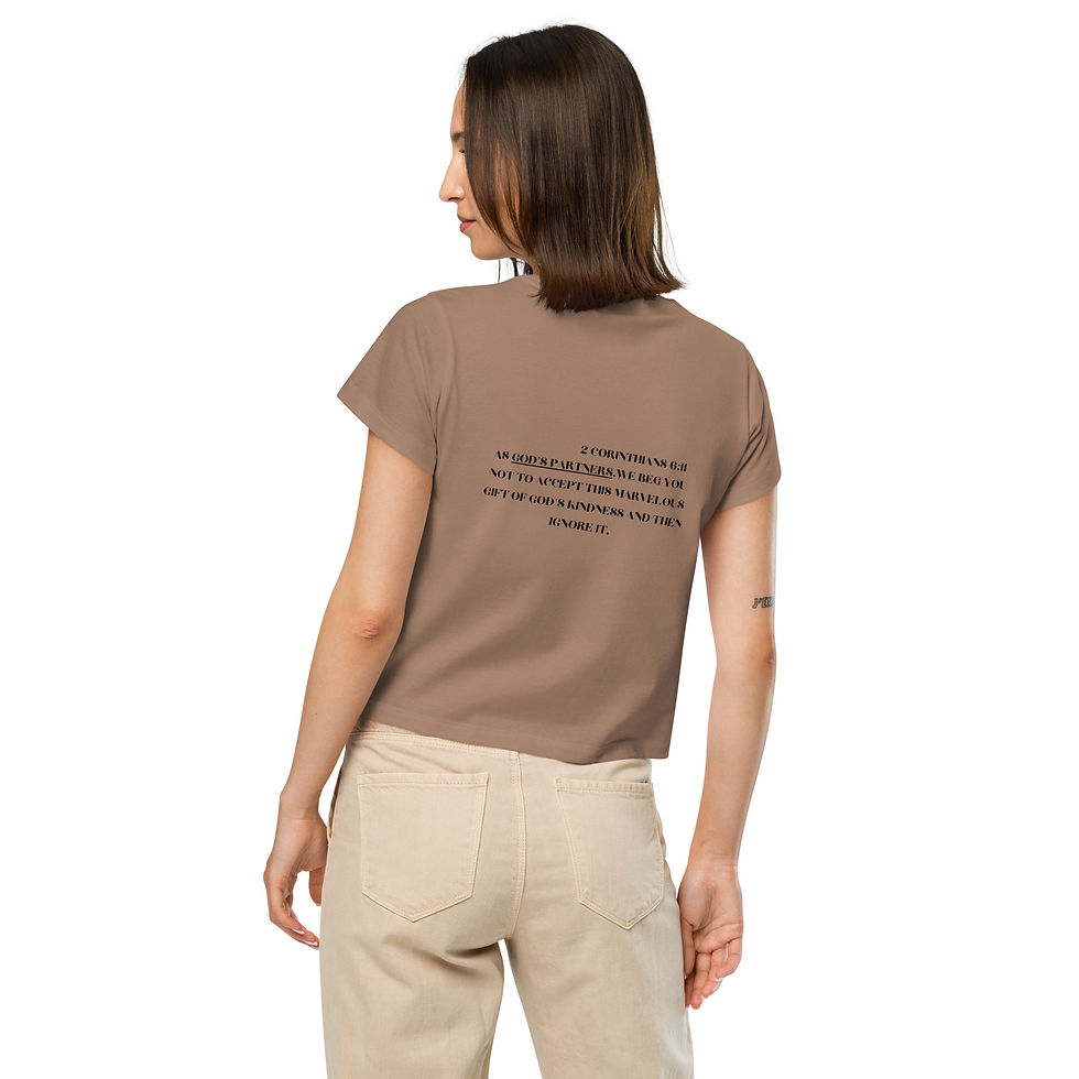 Thumbnail: Heal Yourself Sis (Color)Women’s high-waisted t-shirt