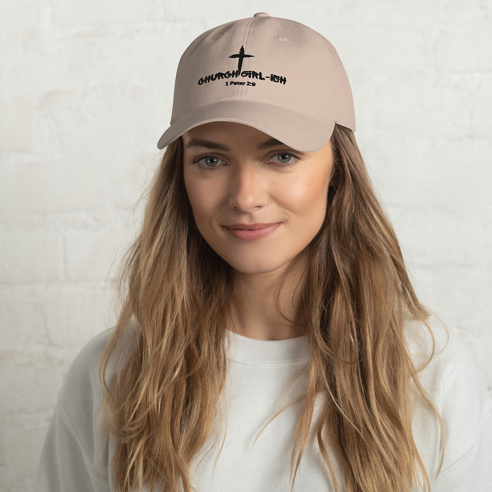 Thumbnail: Church Girl -Ish (dad) Hat 