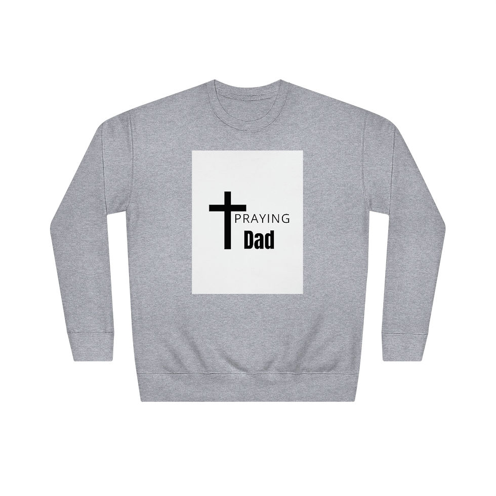 Thumbnail: Praying Dad  Crew Sweatshirt