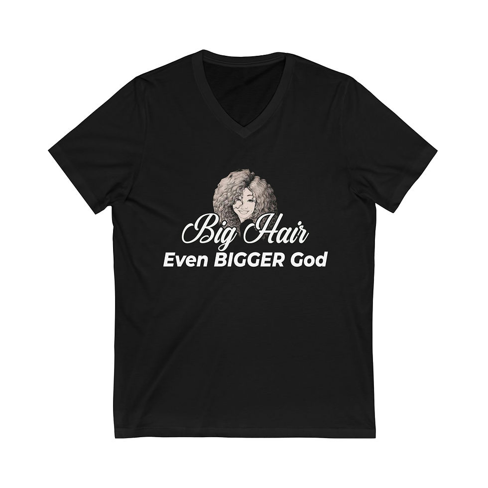 Thumbnail: Big Hair Bigger God Tee (Unisex) 