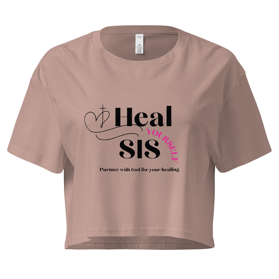 Thumbnail: Heal Yoursef Crop Top (Colors)