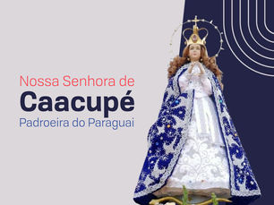 Imagem de Nossa Senhora de Caacupé estará no Santuário do Rocio neste fim de semana