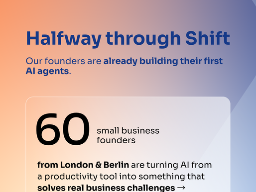 Halfway through Shift: founders are already building their first AI agents