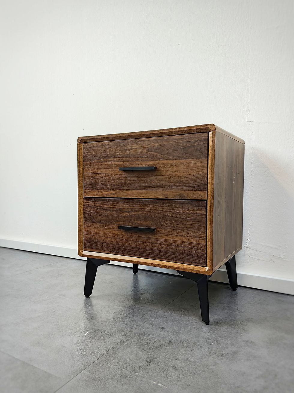 Thumbnail: Mid-Century Wooden Bedside Table