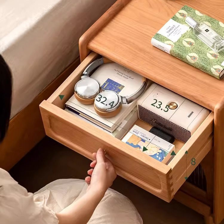 Thumbnail: Arch Wooden Bedside Table