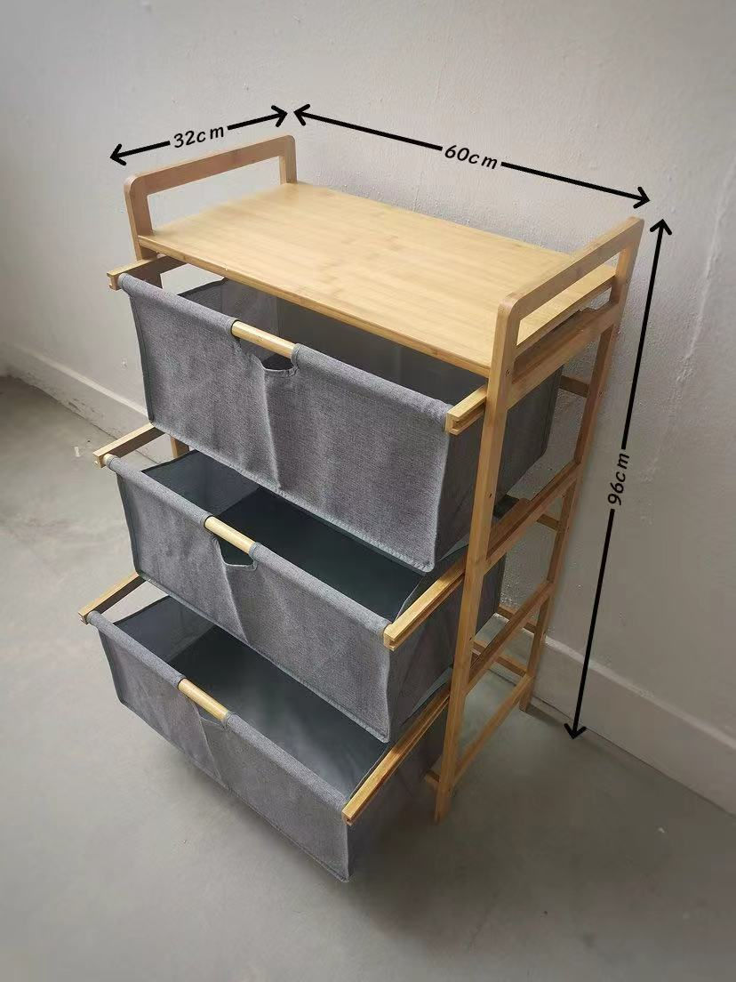 Thumbnail: Muzzi Bamboo Laundry Baskets