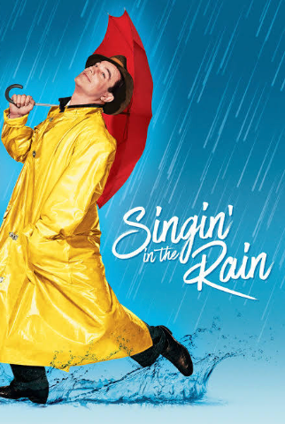 A deliberately artificial studio set foregrounds Singin’ in the Rain as a self-aware “movie about movies,” reminding viewers that Hollywood history is not merely remembered, but carefully staged and performed.