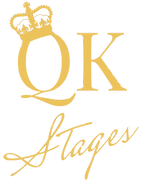 QK Stages gold logo