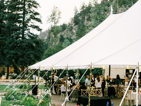 Guest Count and the Splendor of a Sailcloth Tent