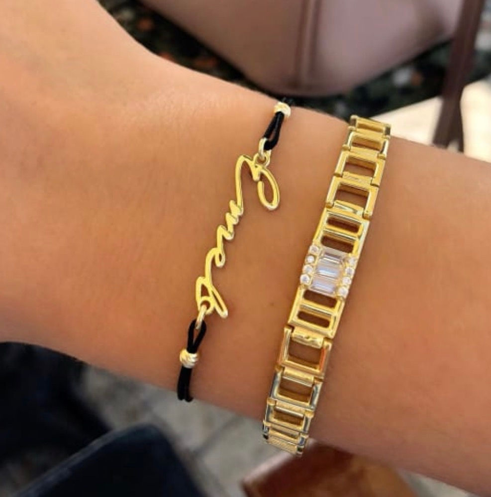 İpli İsim Bileklik