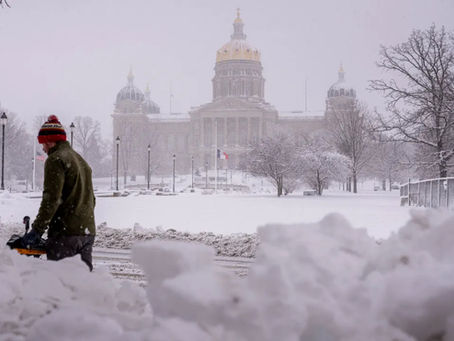 Powerful Snowstorm Forces Halt to Midwest Competition Season