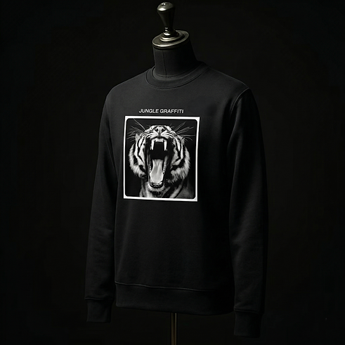 jungle graffiti - sweat - the last roar - black.png