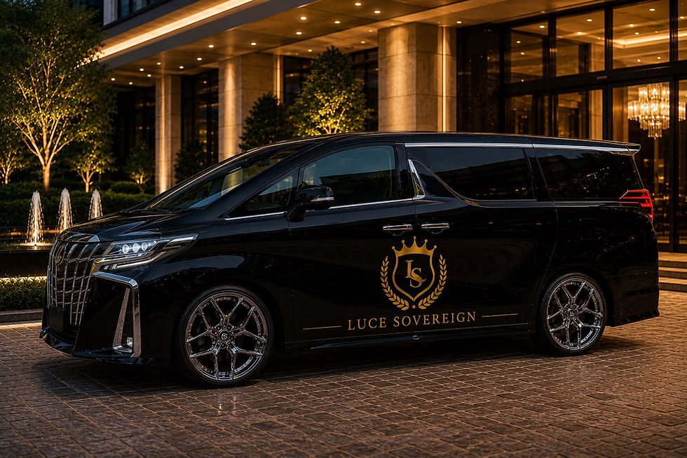 Luce Sovereign corporate mobility & business solution van.