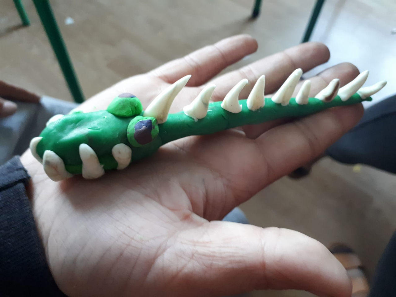 Jeszcze jeden plastelinowy stwór