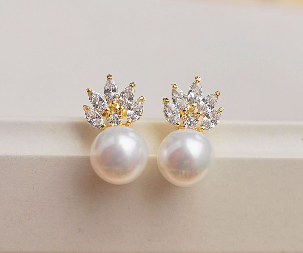 bride earrings
