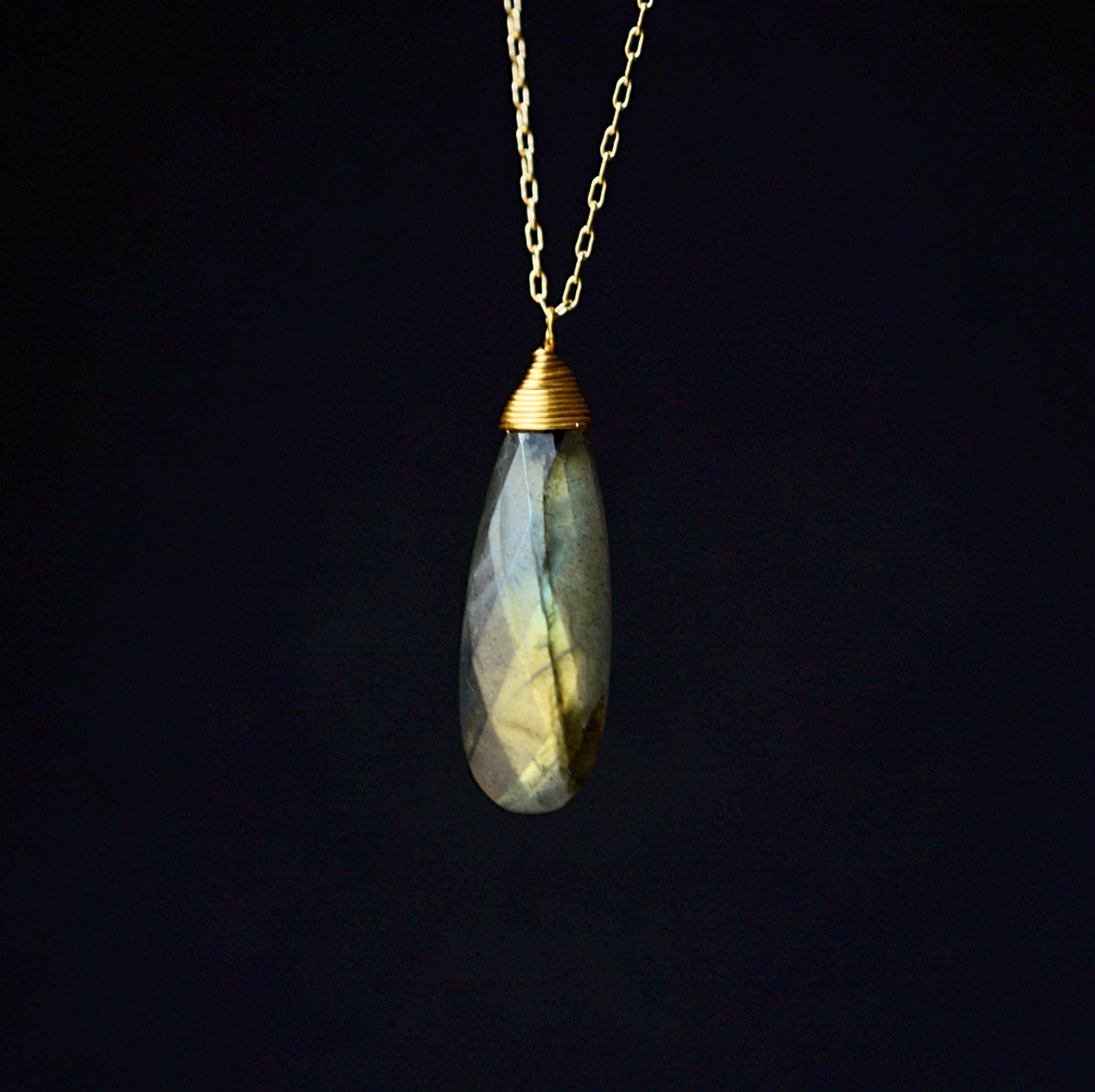 labradorite necklace