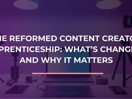 he Reformed Content Creator Apprenticeship