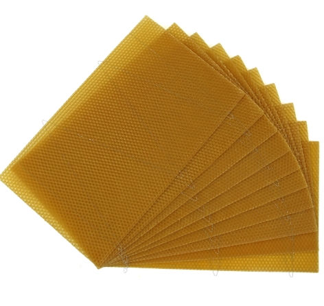 BS National Brood wired Foundation wax sheet s