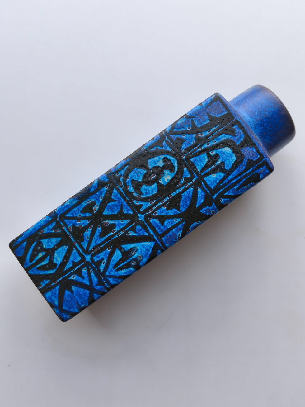 Vase bleu en céramique – Royal Copenhagen