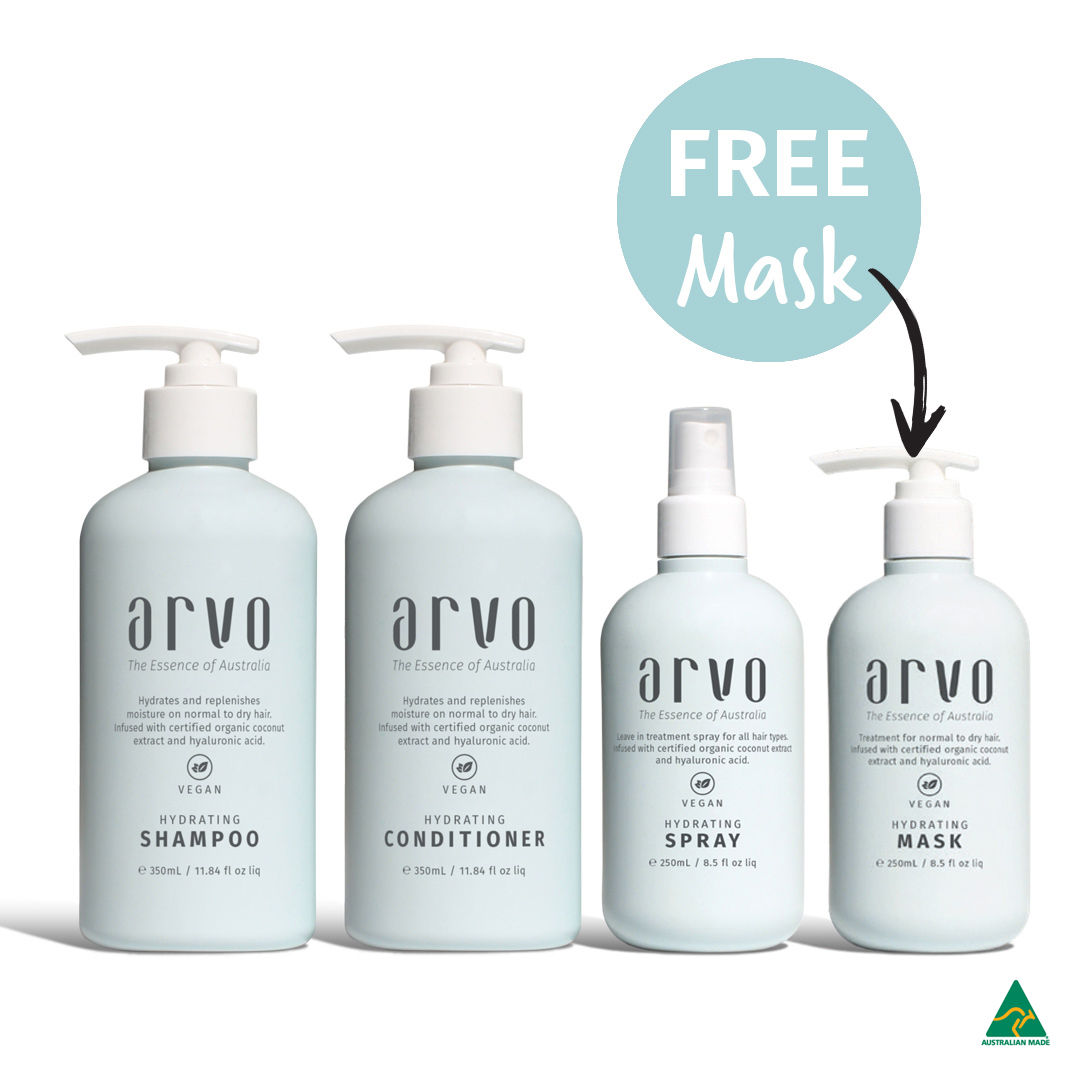 Arvo Haircare Complete Hydration Bundle - Australian Made