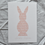 Miniaturbild: Karte A6 Hase, orange