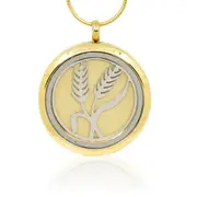 Thumbnail: Round Photo Cremation Pendant