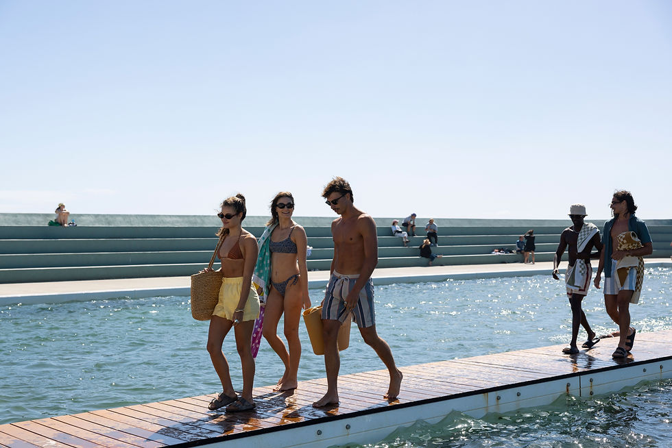 Newcastle Ocean Baths offers an impressive array of swimming options