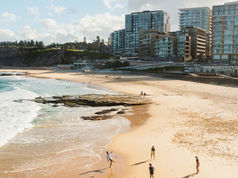 Newcastle Beach, NSW Australia