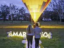 A Sky-High Proposal with Balloon Aloft