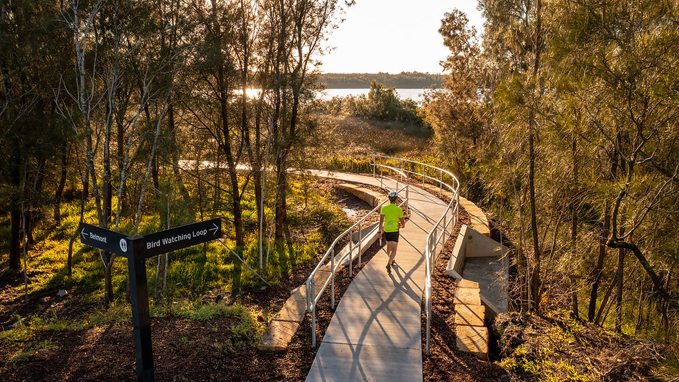 Fernleigh Awabakal Shared Track | Source: Lake Macquarie City Council