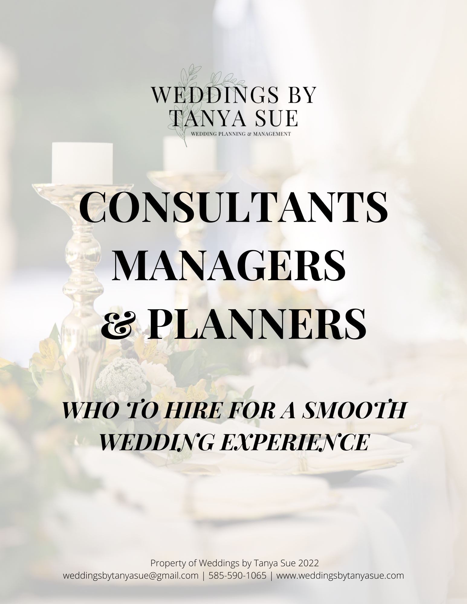 CONSULTANTS, MANAGERS & PLANNERS