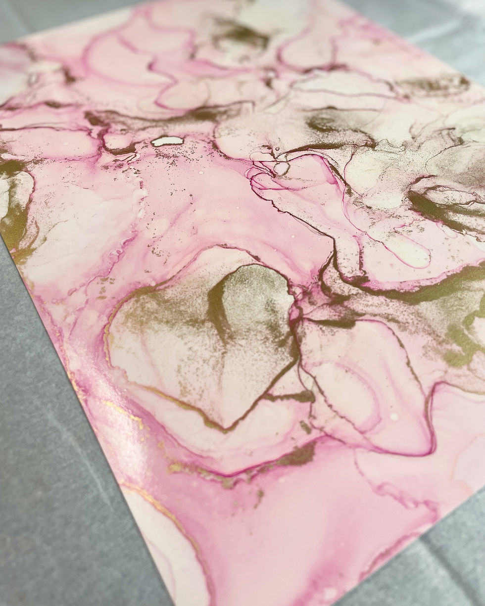 Thumbnail: Pink heart, 30 x 40 cm