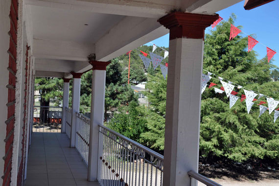 Fachada exterior hotel Real de Creel, Creel, Chihuahua.