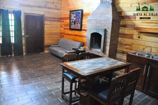 Cabaña vista al cielo, Creel, Chihuahua.