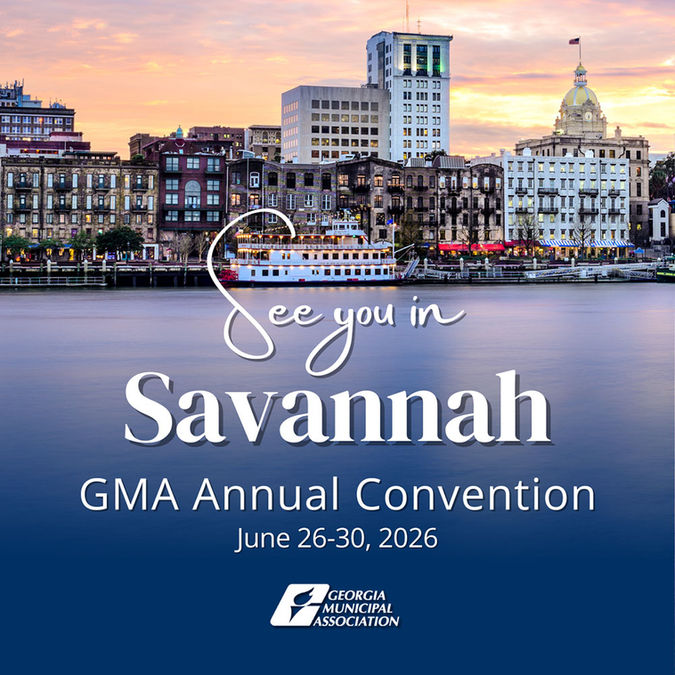 Social post graphic for the Savannah GMA Annual Convention