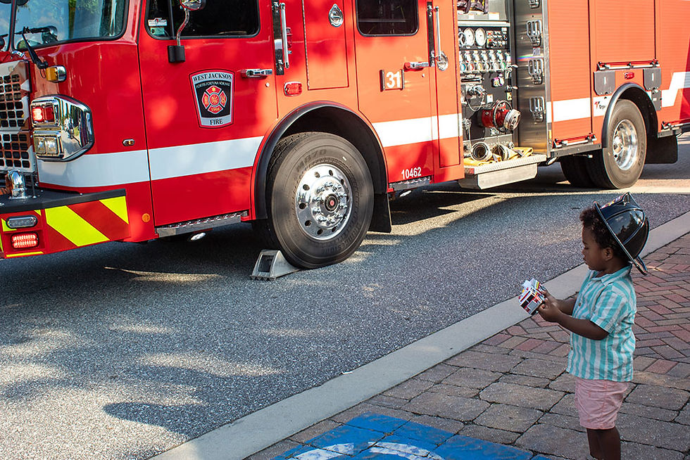 Fire Safety Day at the Market