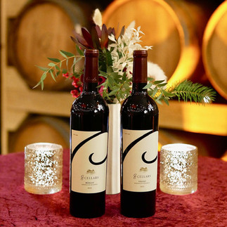 Wine with a holiday setting at Chateau Elan