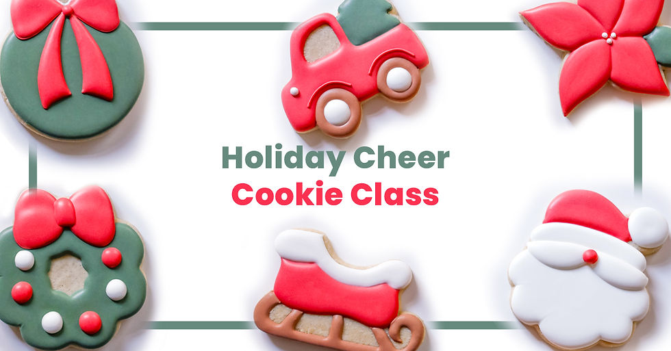 Pinspiration: Christmas Cookie Decorating Class