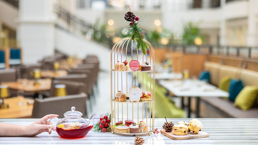 Vintage Christmas Afternoon Tea