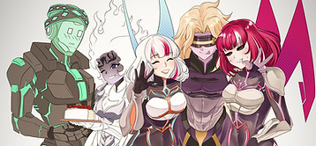 the_espressos 5 FULL BODY CHARACTER AND