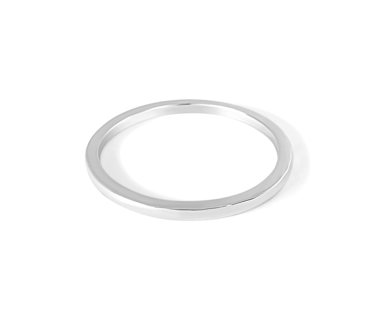 Mantra Bangle Solid - Silver