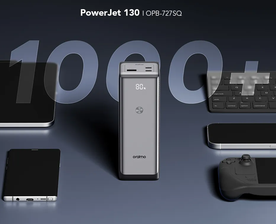 Thumbnail: oraimo PowerJet 130 27600mAh 130W Power Bank