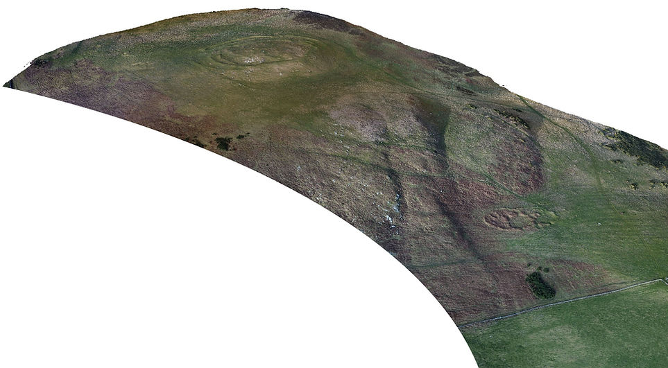 Cockburn Law Fort, Alan Hunter Blair, Atlas of Hillforts,