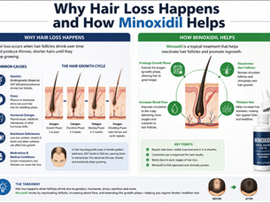 Why Hair Loss Happens and How Minoxidil Helps